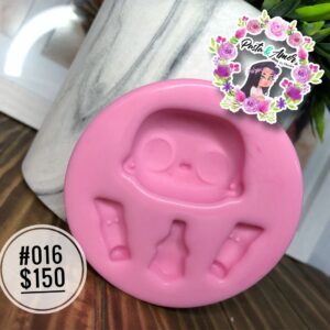 #016 Molde de Porcelana Fría Modelo Lol Básica 2.0