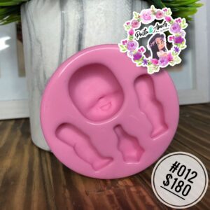 #012 Molde Para Porcelana Fría Modelo Gordita