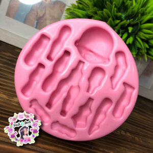 #025 Molde para porcelana fria