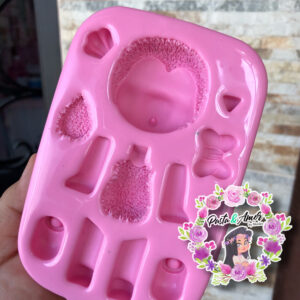 #034 Molde para pasta flexible Borreguito