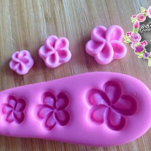 #50 Molde Florecitas A Mano Para Pasta Flexible
