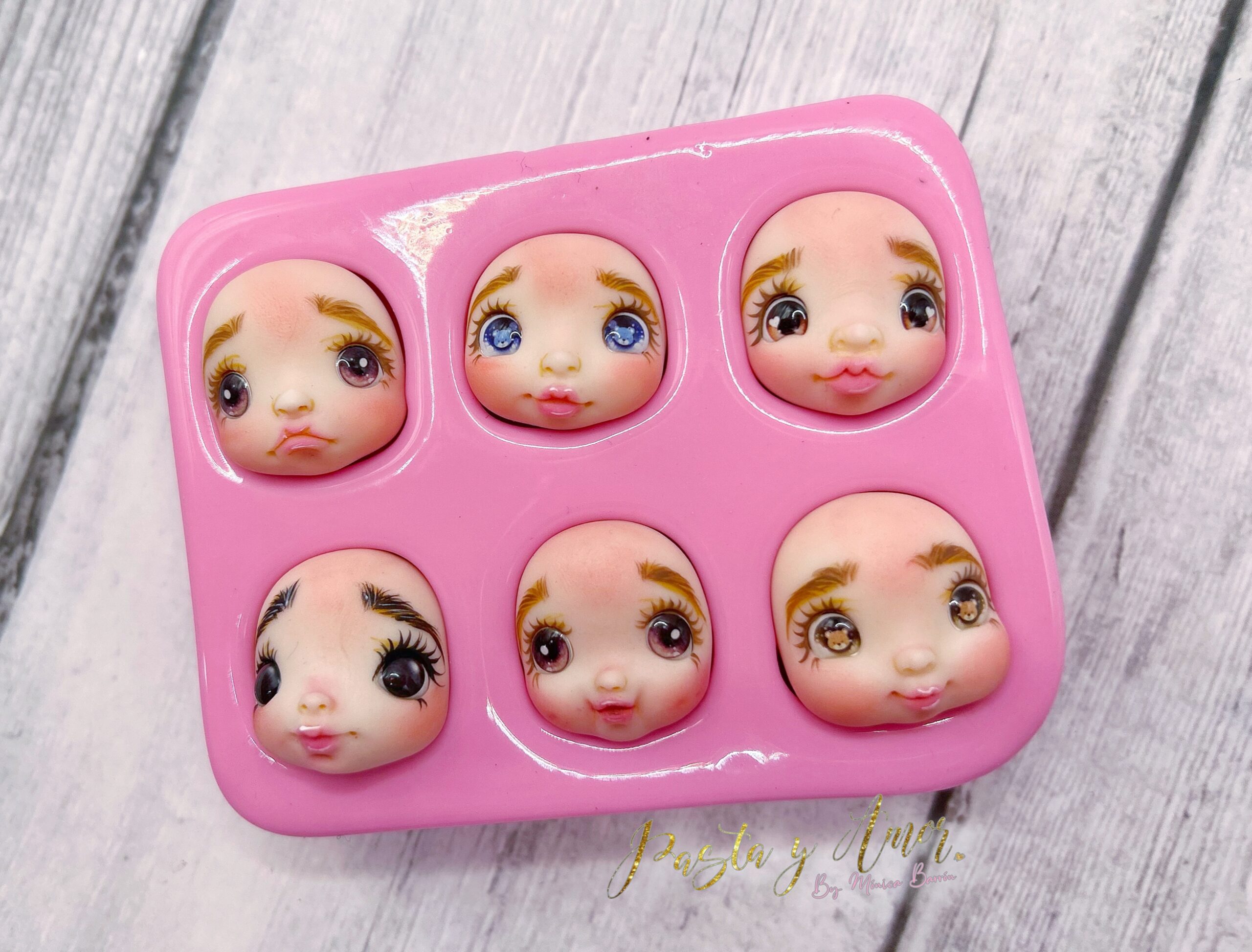 #58 Molde Caritas Baby - Imagen 3