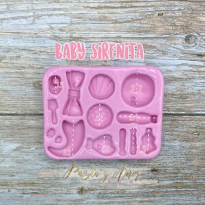 #64 Molde Baby Ariel