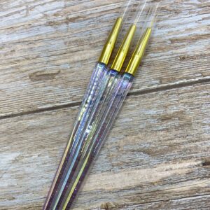 Liner gliter 3 piezas